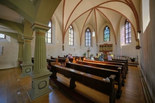 Eigene Kapelle und Ort der Stille im Antoniushaus, das Pflegeheim der Oberzeller Schwestern.