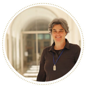 Schwester Beatrix Barth im Kloster Oberzell.